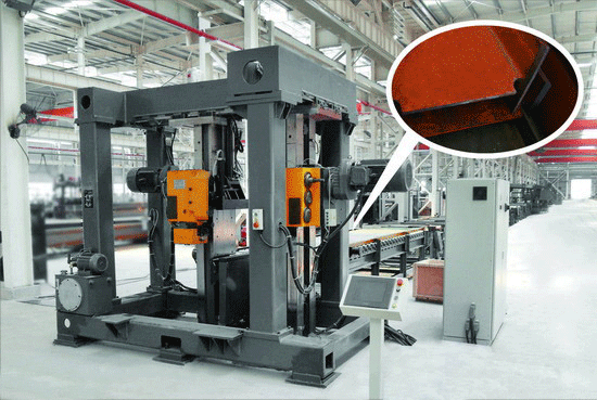CNC BEVELLING MACHINE FOR H-BEAMS